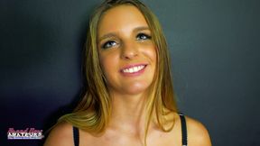 Stella 2 Natural Coed Newbie Mixes Soft Feet Filthy Rimjob Oral!