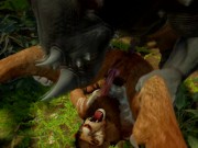 Gay Furry KING OF THE JUNGLE 3D