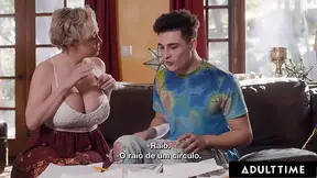 Hot stud can't resist the temptation of his stepmommy Dee Williams's
