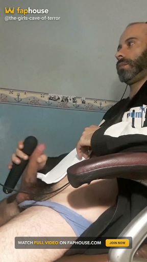 My First Striptease for You Guys It Also Includes a Cumshot with Vibration on the Tip of My Cock Until I Cum