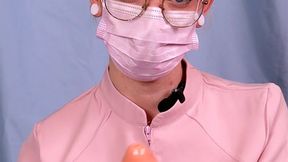 Portrait Version Nurse Performs Semen Extraction