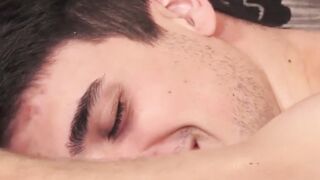 Twinks' Erotic Sensual Oiled Up Hand Job & Anal Play