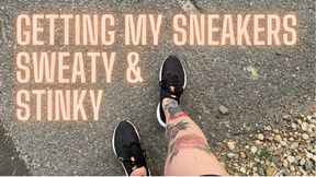 Getting My Sneakers Sweaty & Stinky