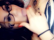 Shhh don’t want daddy to hear me