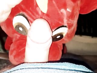Large plush drace dragon enjoyment#three