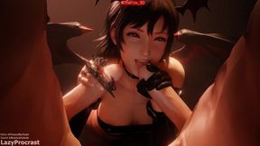 Final Fantasy - Iris SuccubIris 3D Animation