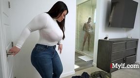 Asian BBW Picks Up A Homeless Man With BDE, Bathes Him &amp_ Rides Him