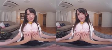 Uncensored POV of students getting kinky with immersive VR experience