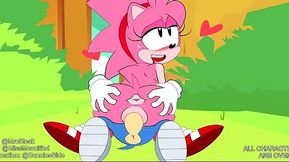 Classic Sonic Gets Down and Dirty with Amy Rose