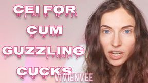 CEI for Cum Guzzling Cucks