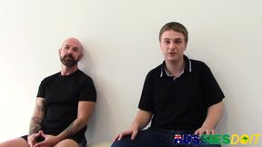 Horny Aussie Daddy Jaxon Offers Stud Free Ride On His Rigid Cock