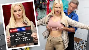 Seductive Blonde Babe Undergoes Rough Anal Inspection Ending In Cum Covered Face