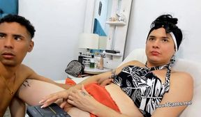 Bf Enjoys Sucking Shemales Dick