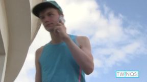 Blonde Hottie Liam P Gets Naked To Jerk Off His Juicy Dick!