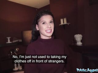 Lonely Party Cutie Creeps Off for Casting - Public Agent
