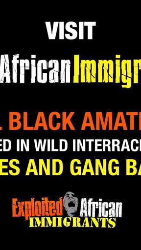 Key moment from &quot;Fresh Of The Boat African Whore Hard DP&#039;d And Hard Rough Fucked By 2 White Dudes&quot;