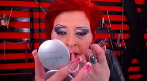 Seductive Red Head Dom Milf Smoking On Cam In Boots