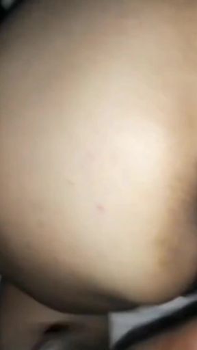 Hubby Spanking Me Slapping His BBC on My Booty