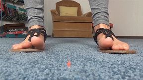 Adore My Giant Feet & Worship My Big Bare Toes ( Giantess ) -mp4