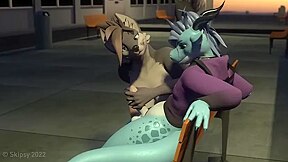 Public Handjob (furry)