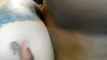 interracial, destroys her ass and fills her with milk 4