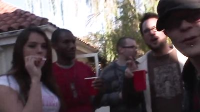 Tori Black Frat House Fuck Taking Roomies Thrusting Dick