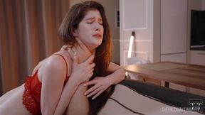 Her Slobbery Blowjob Maximizes My Relaxation After Work
