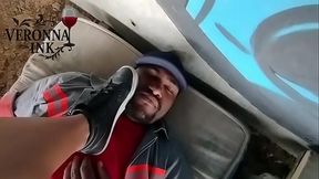 Veronna vai na constru&ccedil_&atilde_o s&oacute_ pra provocar The Black Hunter (1)