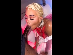 Alice wanted a big cock to suck and a stellar blowjob