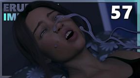 ERUPTION IMMINENT #57 &bull_ She gets a face full of sticky cum