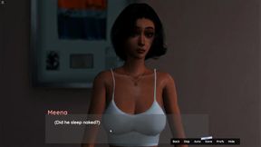 Indian Stepsister Sucking and Giving Deepthroat Blowjob to a Black Huge Cock