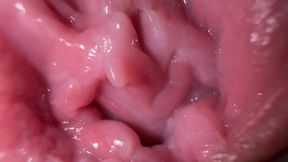 Close up wide pussy spreading and dirty talk, Sexy Mia wants to cum with you