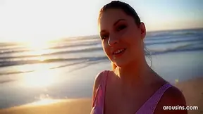 Have You Ever Been Blown On The Beach? Pov Jason Love At Arousins - Rebecca Volpetti