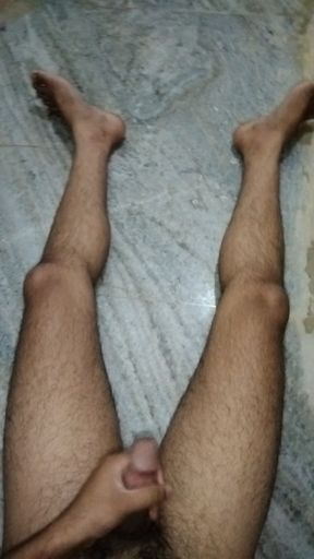 Masterbating big cock