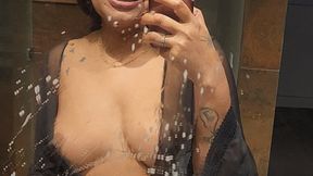 Saliva fetish