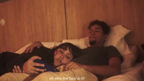I swallowed my stepbrother's entire cock when I got horny watching how ALISONGONZALEZ26 touches hims