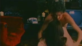 ”Giant John Holmes cums on her bush”