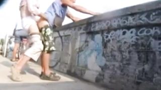 Watch these amateur guys go wild with their bareback desires in the great outdoors