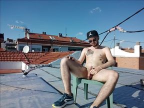 Jerking in my rooftop