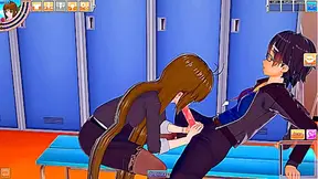 Koikatsu'Hentai Office Girl Mina Spoils Hard Cock