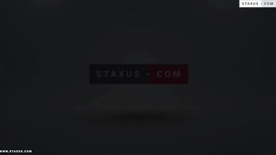 Staxus Joel Tamir and Danny Jones fuck bareback outdoors!