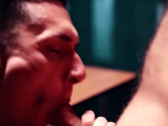 Hunk Adam Ramzi analed Tristan Hunters tight asshole