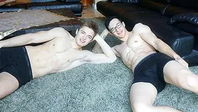 Jayden Marcos Stretches Blake Michael's Tight Booty Wide Open
