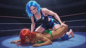 Female Wrestling Fantasies #23: My Secret Wrestling Conquest