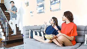 ”Stepbrother Shaft Pic Drama - Liv Wild, London Tisdale”