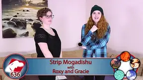 Lesbian lovers lose heated game of Mogadishu, strip down for steamy