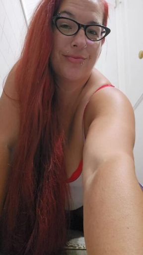 Sloppy blowjob and spitting on my tits