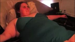 Tie To Bed Bondage &amp; Pussy Ate Out Intense Orgasm
