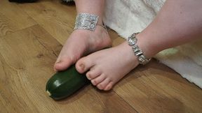 Zucchini foot games #4