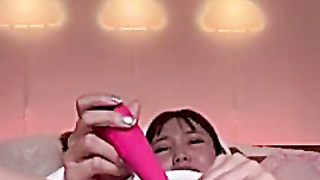 Chinese Hottie Next Door with massager